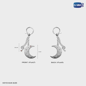 [Pre-Order] MOONKEY METAL KEYCHAIN | MOONSHADOW