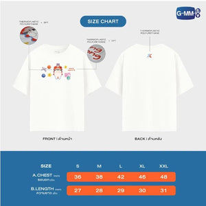 [Awaiting Stock] NONG NOOONG OFFICIAL T-SHIRT | SEA KEEN 1ST FAN MEETING IN THAILAND