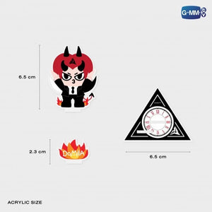 [Awaiting stock] Domiia acrylic clip stand with perthsanta photocard