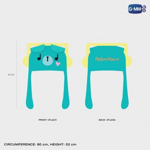 [Awaiting Stock] Permpoon Fluffy Ear Pop Hat | Pond Phuwin Rendezvous fancon