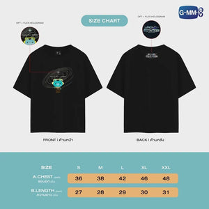 [Pre-Order] PERMPOON OFFICIAL T-SHIRT | POND PHUWIN SPACE SOUL-DYSSEY CONCERT