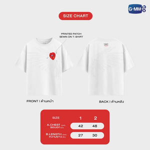 [Pre-Order] PERTH SANTA DEVIL'S KISS CONCERT OFFICIAL T-SHIRT | WHITE COLOR