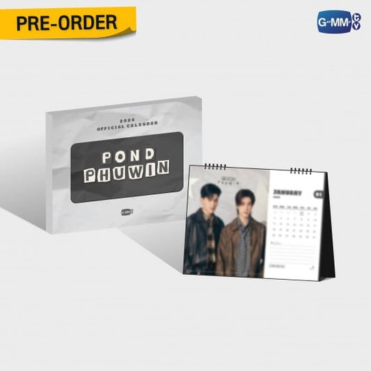 [PRE-ORDER] PONDPHUWIN OFFICIAL CALENDAR 2026
