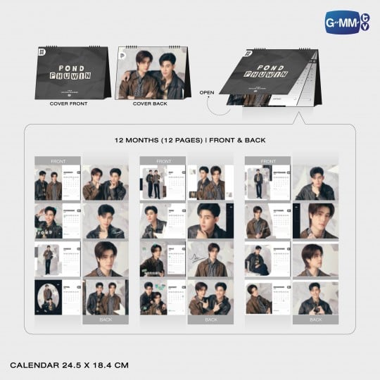 [PRE-ORDER] PONDPHUWIN OFFICIAL CALENDAR 2026