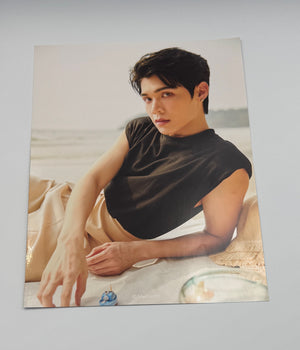 One half of a poster with Peat