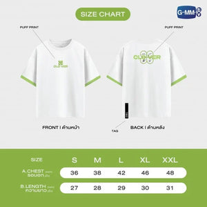 [Awaiting Stock] CLO’VER OFFICIAL T-SHIRT | RISER CONCERT : THE FIRST RISE