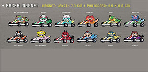[Awaiting Stock] LOL 2026 Heart Race - Racer Magnet