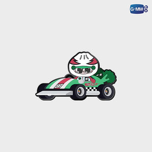 [Awaiting Stock] LOL 2026 Heart Race - Racer Magnet