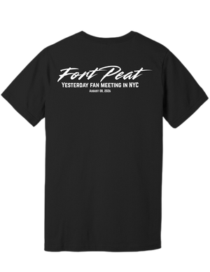[Pre-Order] Fort Peat T-Shirt | FortPeat Yesterday Fan Meeting in NYC 2026