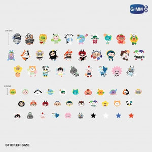 [Awaiting Stock] Fandom Character Sticker Set | GMMTV Starlympics 2025