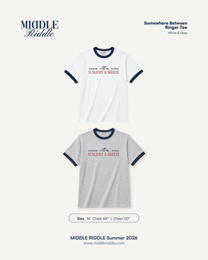 [Pre-Order] Somewhere Between Ringer Tee | Middle Riddle Club