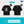 [Awaiting Stock] OFFICIAL T-SHIRT | BLUSH BLOSSOM FAN FEST 2026 : MIDNIGHT BLOOM