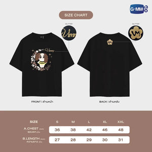 [Awaiting Stock] OFFICIAL T-SHIRT | BLUSH BLOSSOM FAN FEST 2026 : MIDNIGHT BLOOM