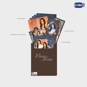 [Awaiting Stock] VIEWMIM MINI PHOTO SET | BLUSH BLOSSOM FAN FEST 2026 : MIDNIGHT BLOOM