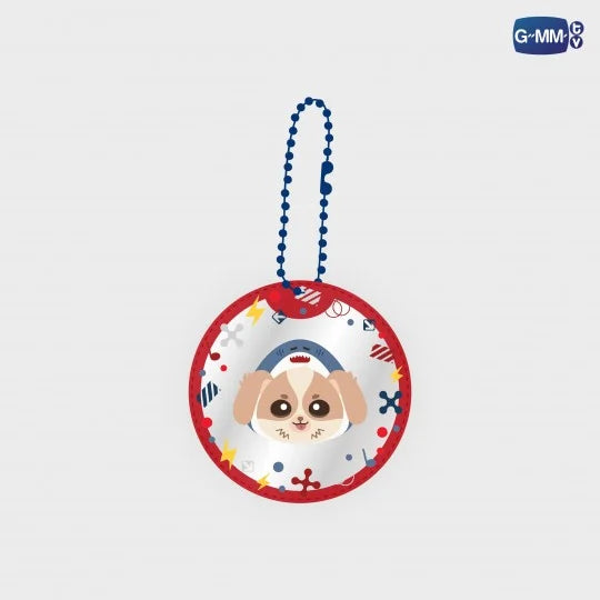[Awaiting stock] Wesley pocket mirror 2 layer keychain