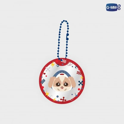 [Awaiting stock] Wesley pocket mirror 2 layer keychain