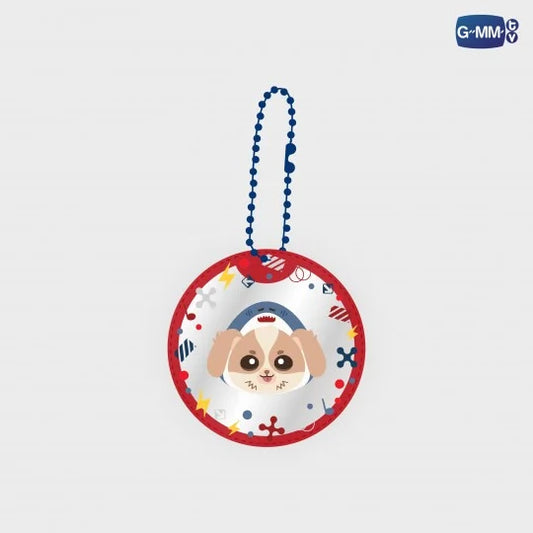 [Awaiting stock] Wesley pocket mirror 2 layer keychain
