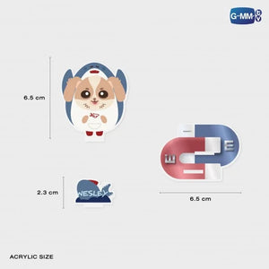 [Awaiting stock] Wesley acrylic clip stand with WilliamEst photocard
