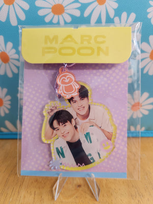 We Are Acrylic Keychain