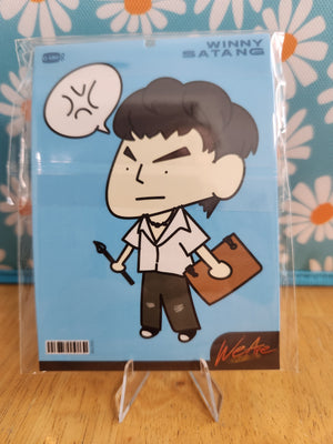 We Are Acrylic Keychain