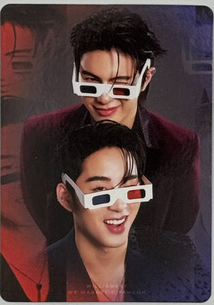 William Est Magnetic Fan Con Random Photocards