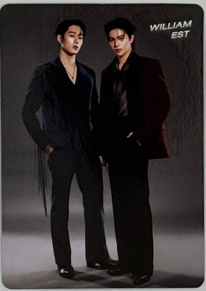 William Est Magnetic Fan Con Random Photocards