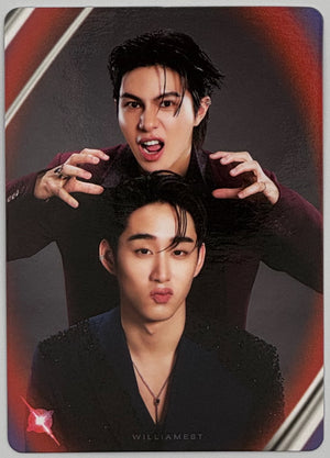 William Est Magnetic Fan Con Random Photocards