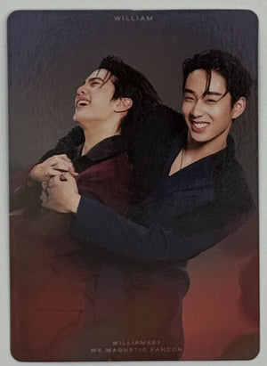 William Est Magnetic Fan Con Random Photocards