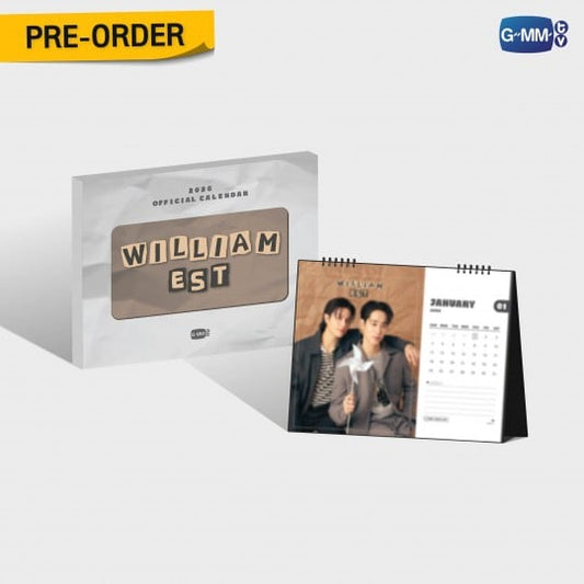 [PRE-ORDER] WILLIAMEST OFFICIAL CALENDAR 2026