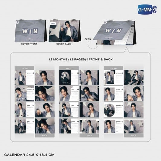 [PRE-ORDER] WIN METAWIN OFFICIAL CALENDAR 2026