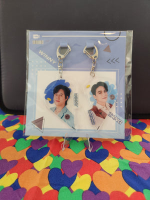 GMMTV Heart Puzzle Acrylic Keychain