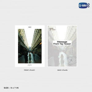 Phuwin | Dog's Eye View Postcard set by Tay Tawan