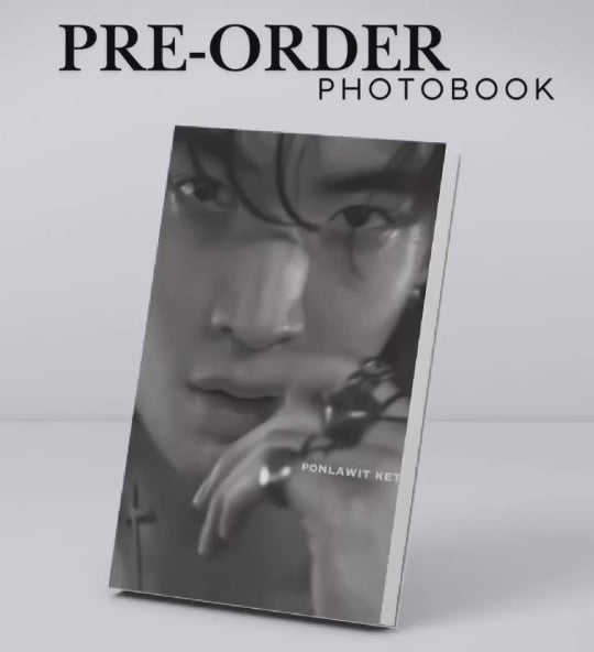 Black and white video ad of Pond Ponlawit Photobook